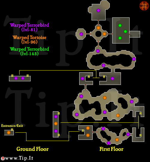 Sewer Dungeon Map